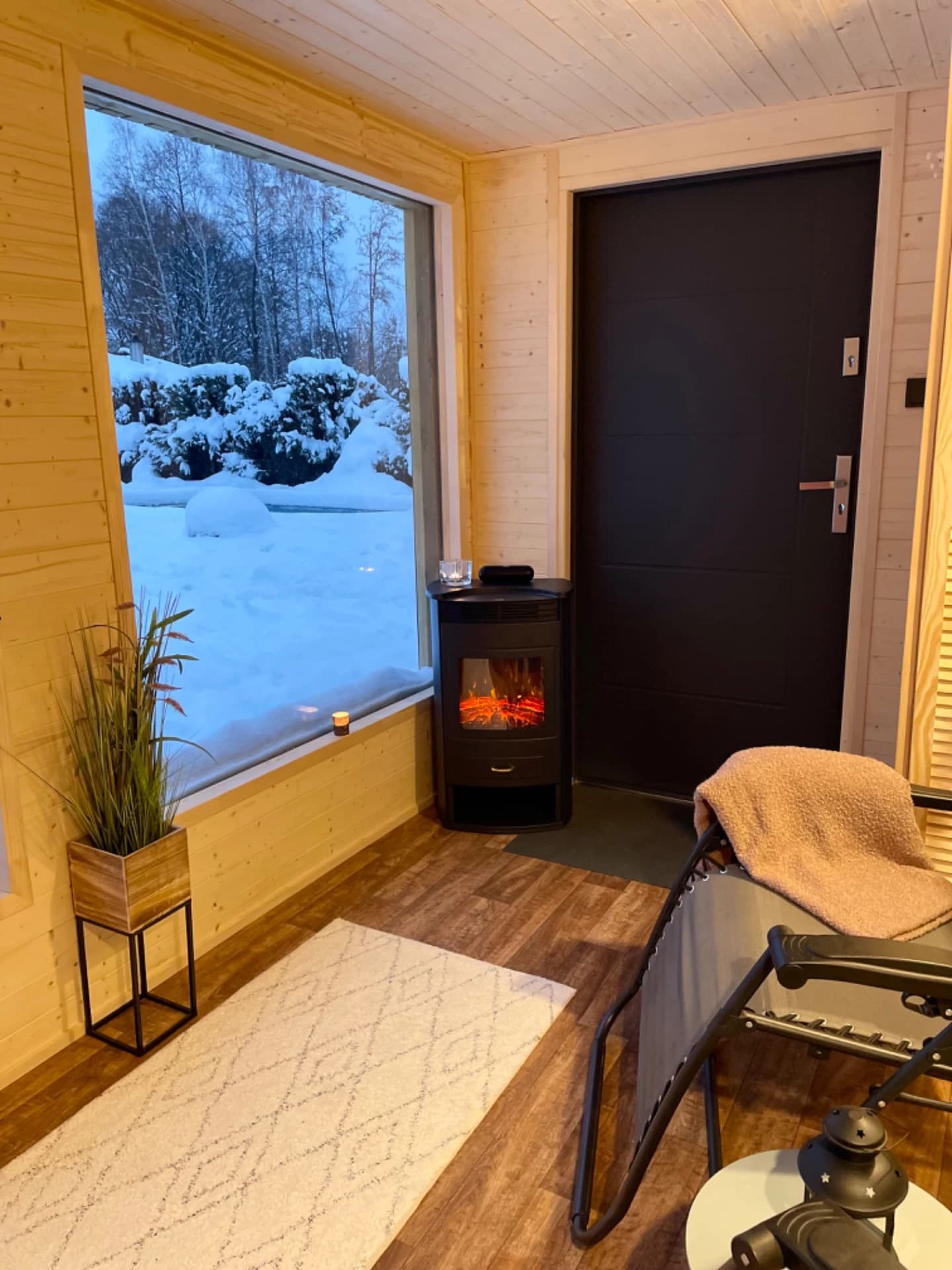 Kontejnerová sauna - realizace 9
