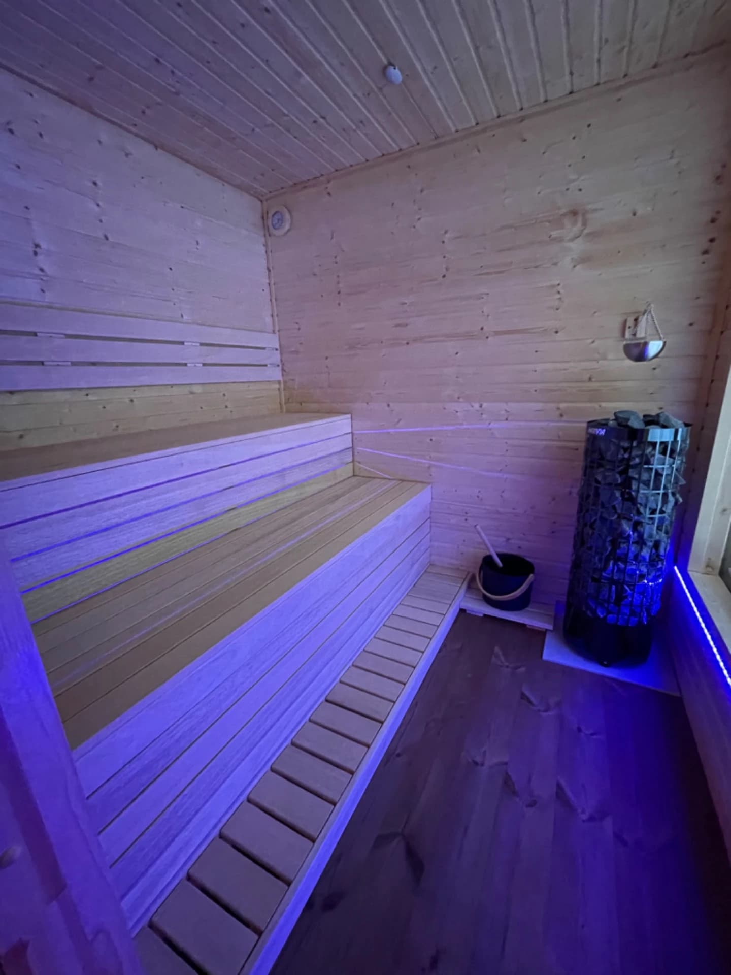 Samostatná sauna 3×2,5 m - detail 3
