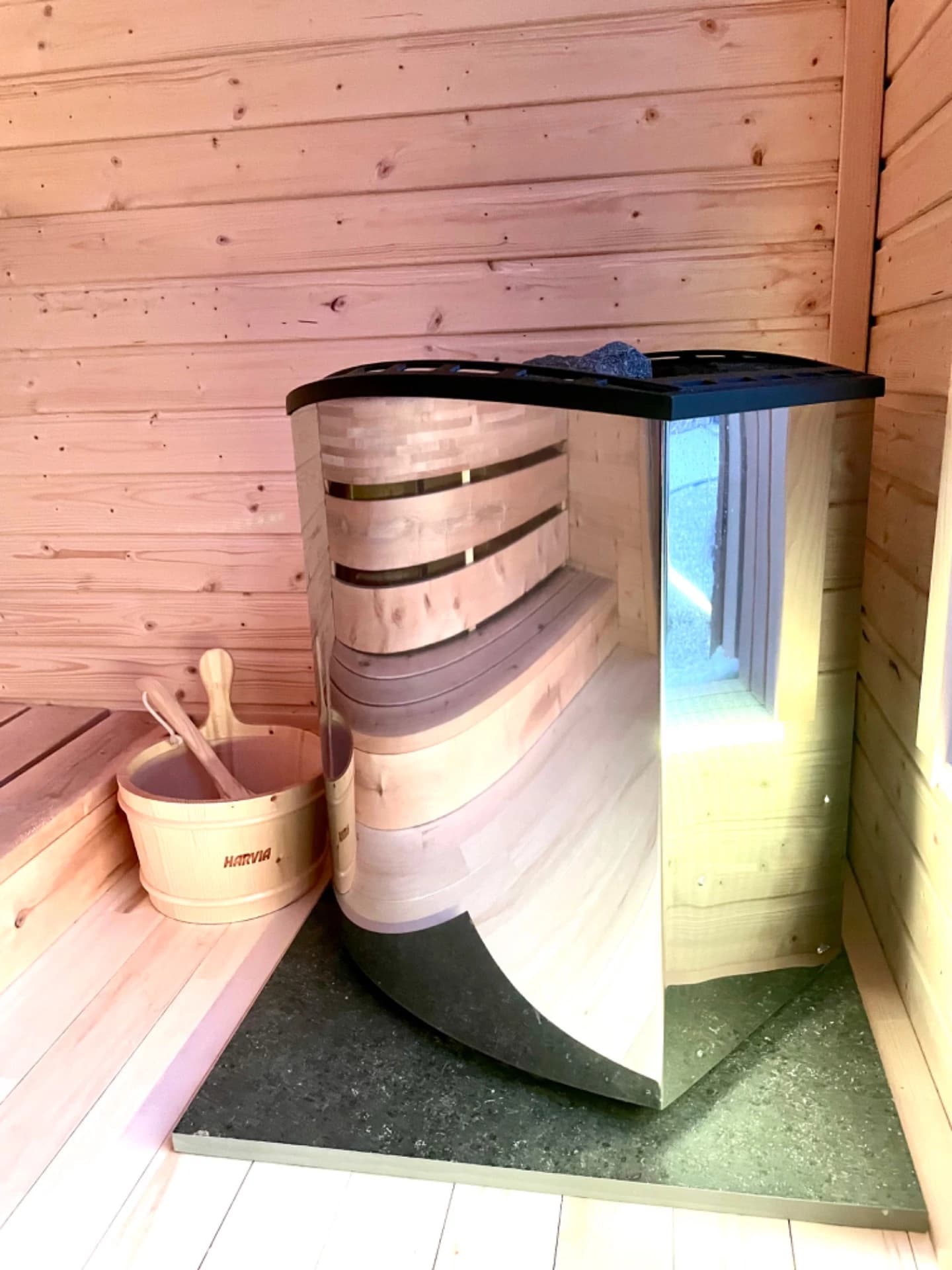 Sauna s odpočívárnou 6×2,5 m - detail 1