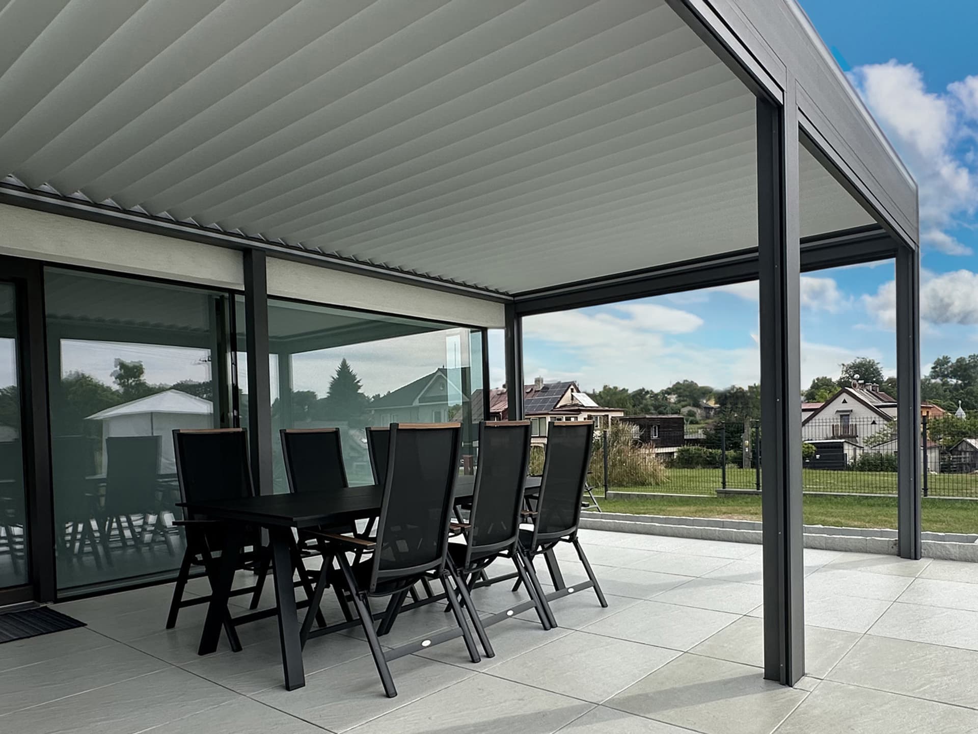Pergola s integrací do domu Lutyne - obrázek 2